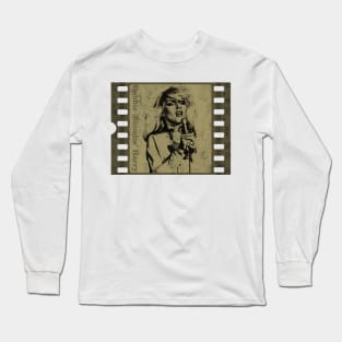 Blondie-Vintage Film Strip Concept Long Sleeve T-Shirt